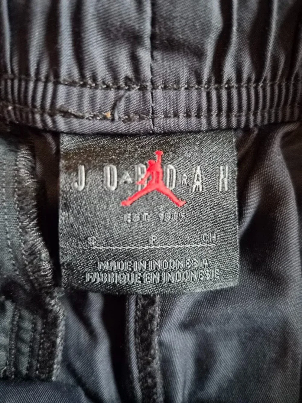 Jordan Essentials Woven Utility Pants Mens Small Black Cargo FN4539-010